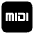 Midi Logo icon - Free transparent PNG, SVG. No sign up needed.