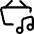 Music Basket Buy Icon from Streamline Regular 3.0 Set
