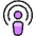 Podcast Logo Icon from Ultimate Colors Set