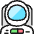 Professions Man Astronaut_1 Icon from Ultimate Colors Set