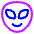 Alien Icon from Plump Neon - Free Set