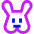 Rabbit Icon from Sharp Neon - Free Set