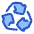 Recycle 1 icon - Free transparent PNG, SVG. No sign up needed.