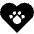 Animal Lover Icon from Sharp Solid Set