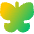 Butterfly Icon from Flex Gradient Set