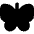 Butterfly Icon from Core Solid Set