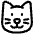 Cat 1 Icon from Plump Line Set