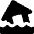 Disaster Flood Icon from Core Solid Set