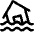 Disaster Flood Icon from Core Line Set