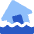 Disaster Flood Icon from Core Flat Set