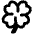Four Leaf Clover Icon from Plump Remix Set