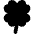 Four Leaf Clover Icon from Flex Solid Set