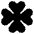 Four Leaf Clover Icon from Core Solid Set