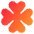Four Leaf Clover Icon from Core Gradient Set