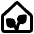 Green House Icon from Core Remix Set