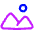 Lanscape Icon from Plump Neon Set