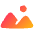 Lanscape Icon from Plump Gradient Set