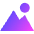 Lanscape Icon from Sharp Gradient Set