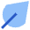 Leaf Icon from Sharp Flat Set