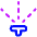 Nature Garden Sprinkler Icon from Plump Neon Set