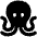 Octopus Icon from Plump Solid Set