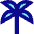 Palm Tree Icon from Sharp Pop Set