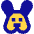 Rabbit Icon from Sharp Pop Set