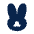 Rabbit Fill Icon from Mingcute Fill Set | Free Download as SVG Vector and Transparent PNG | Streamline icons