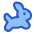 Rabbit Hare Speed Fast Icon from Plump Duo Set