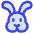 Rabbit icon - Free transparent PNG, SVG. No sign up needed.