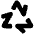 Recycle 2 Icon from Plump Solid Set