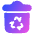 Recycle Bin Icon from Plump Gradient Set