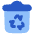 Recycle Bin Icon from Plump Flat Set | Free Download as SVG Vector and Transparent PNG | Streamline icons