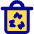 Recycle Bin Icon from Core Pop Set