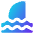 Shark Icon from Core Gradient Set