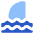 Shark Icon from Core Flat Set