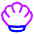 Shell Icon from Plump Neon Set