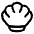 Shell Icon from Plump Line Set