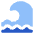 Tidal Wave Icon from Core Flat Set