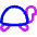 Turtle Speed Slow Icon from Core Neon Set