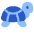 Turtle Speed Slow Icon from Plump Flat Set
