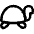 Turtle Speed Slow Icon from Core Line Set