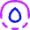 Water Drop 1 Icon from Flex Neon Set