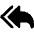 Navigation Direction Left Forward Icon from Ultimate Bold Set