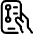 Navigation Smartphone Hand Icon from Ultimate Regular Set