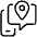 Navigation Smartphone Message Icon from Ultimate Light Set