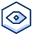 Eye Hexagon icon - Free transparent PNG, SVG. No sign up needed.
