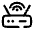 Wi Fi Router Icon from Solar Broken Set
