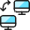 Monitor Exchange Arrow Icon from Ultimate Colors Set