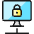 Monitor Lock Icon from Ultimate Colors Set